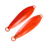 Carnada Slow Pitch Unrigged Red Glow