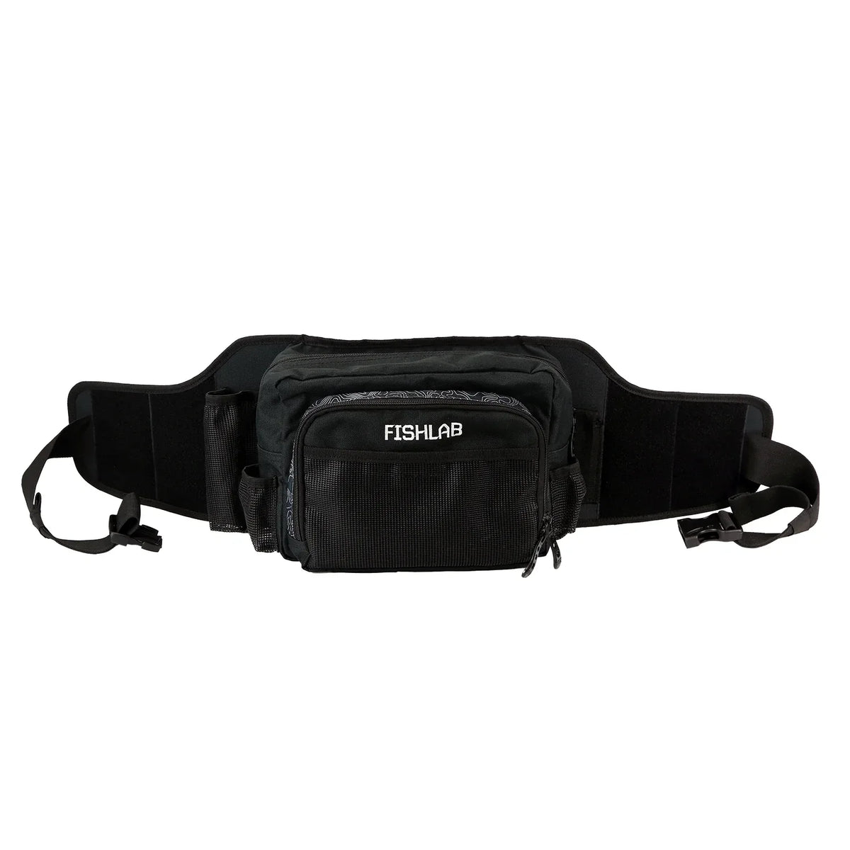 black tip tackle waist bag FishLab Tackle Fanny Pack