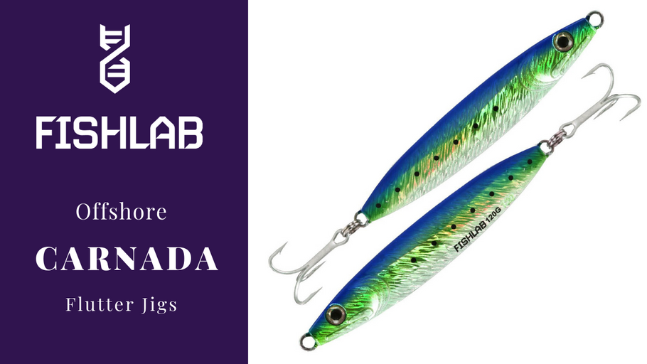 Carnada Flutter Jigs by FishLab Tackle