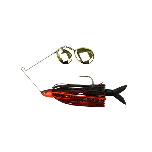 FishLab Bio-Blade Colorado Spinnerbait Red Craw