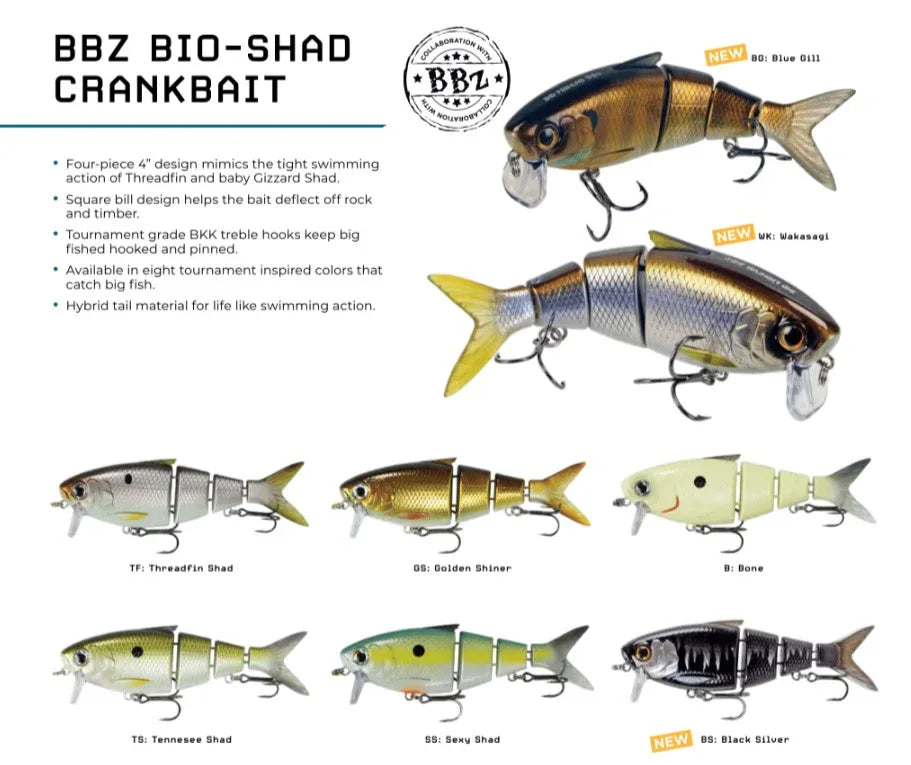 crankbait savage gear BBZ Bio-Shad Crankbait