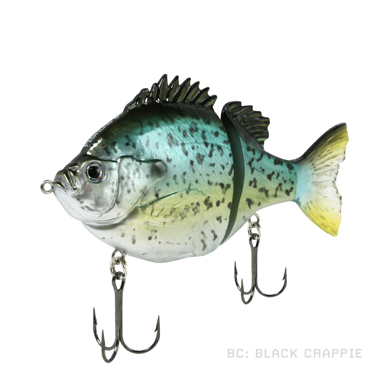 ODS Glide Bait Bionic Jointed Artificial Swimbait with Fiber Tail Bluegill  Sunfish