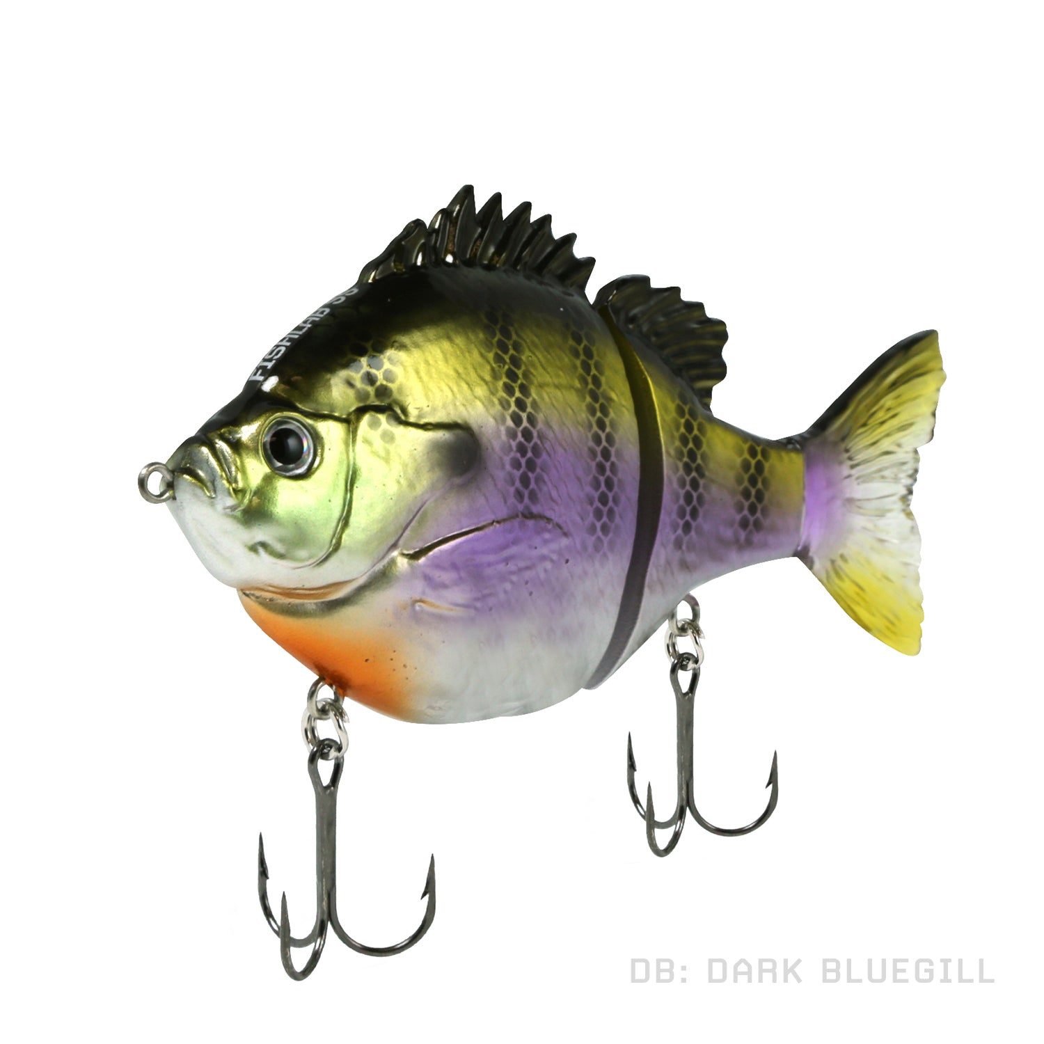 ODS Glide Bait Bluegill Sunfish Lifelike Metail Joint Fishing  Lure for Bass Trout Perch Shad (Color A) : Sports & Outdoors