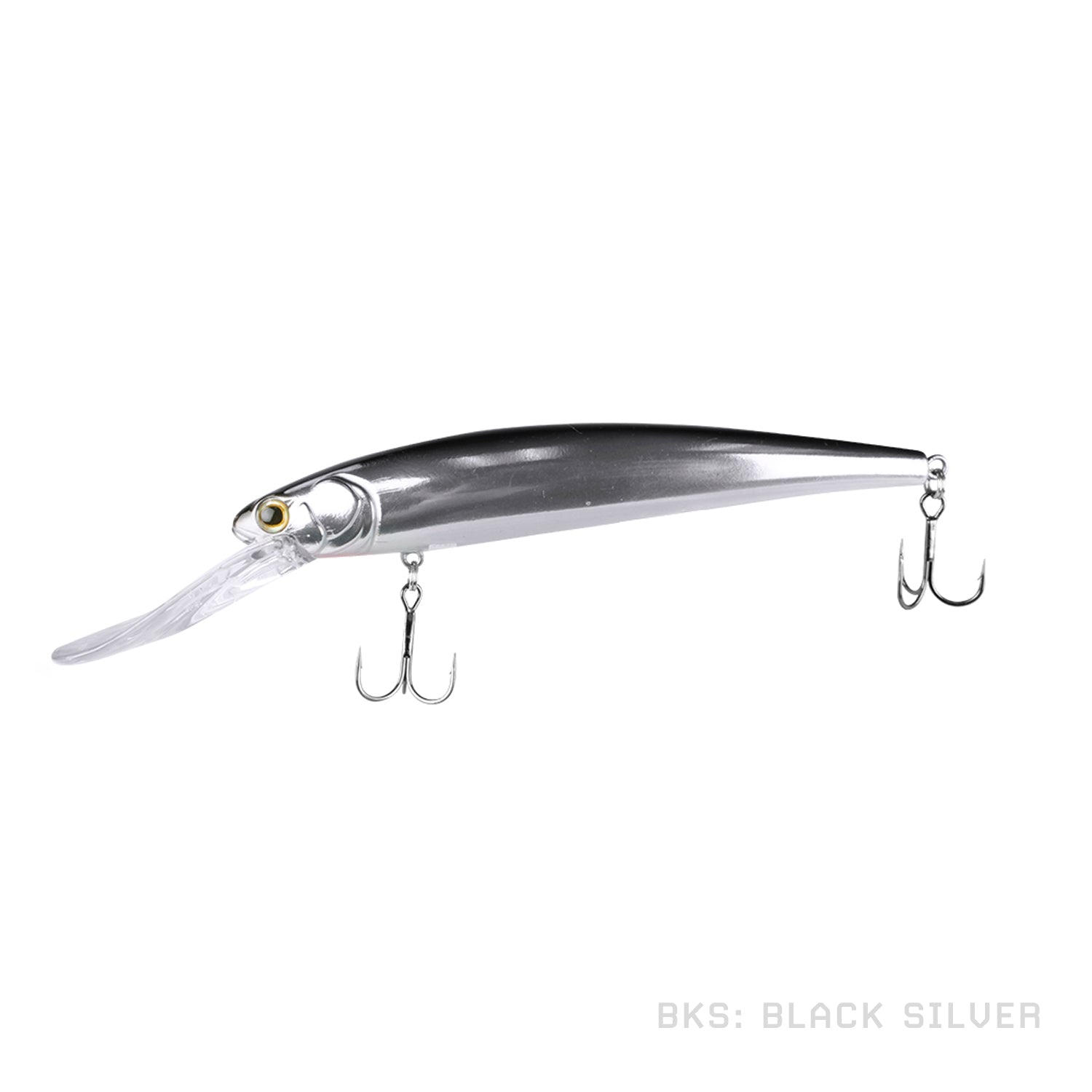BLUEWING Deep Diving Lures Deep Dive Trolling Lure 3D Diving Minnow  Jerkbait Lure with Hook Saltwater Fishing Lures 230mm/9.05in SBM 