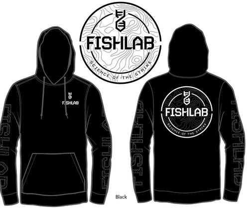 FishLab Pullover Hoodie Black 2023
