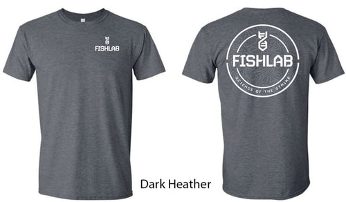 FishLab Short Sleeve Soft T-Shirt Dark Heather Grey