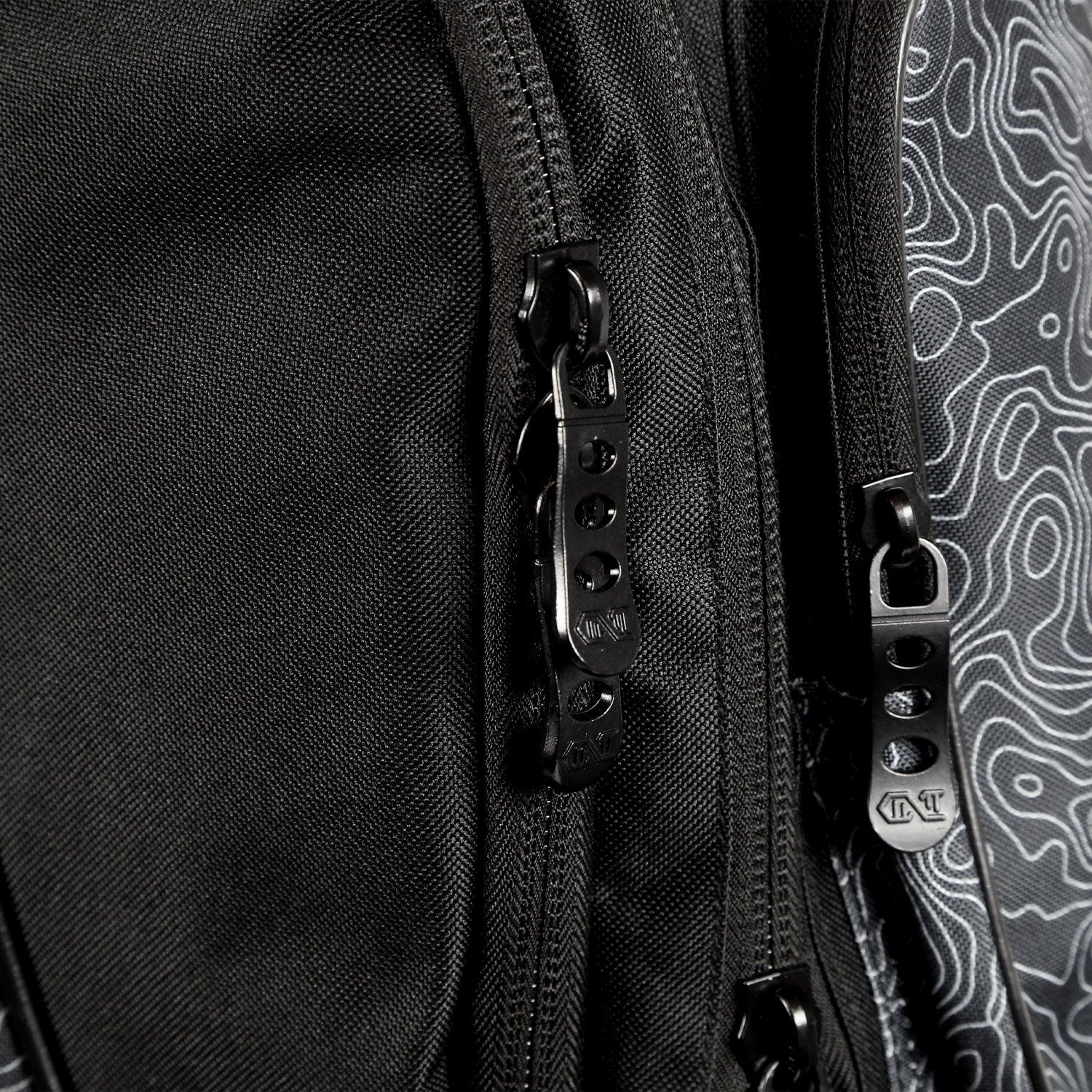 black predator roller tackle bag FishLab Large Roller Tackle Bag