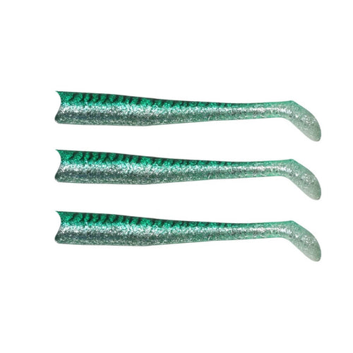 FishLab Mad Eel Replacement Tails Green Mackerel
